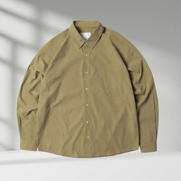 Men's Casual Long Sleeved Workwear Cotton Shirts