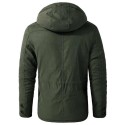 Size Winter Men's Plus Size Hooded Jacket