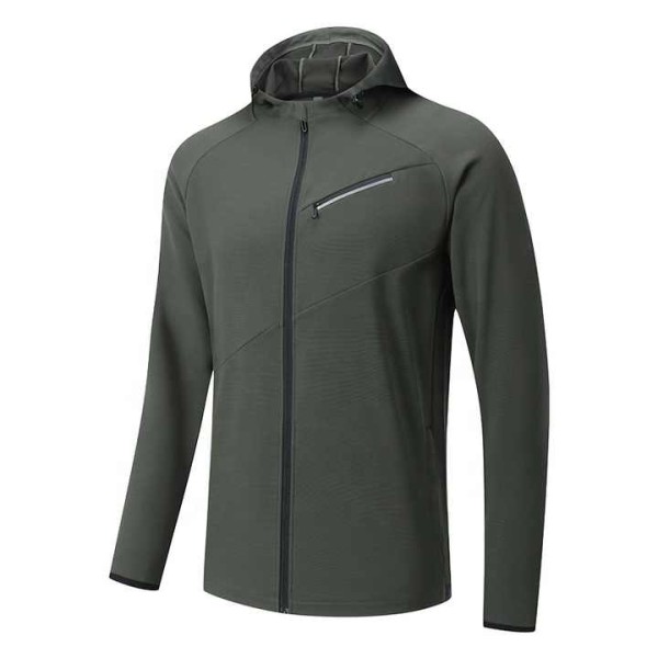 Running Set Men Long Sleeve Jacket Sportswear Tracksuit