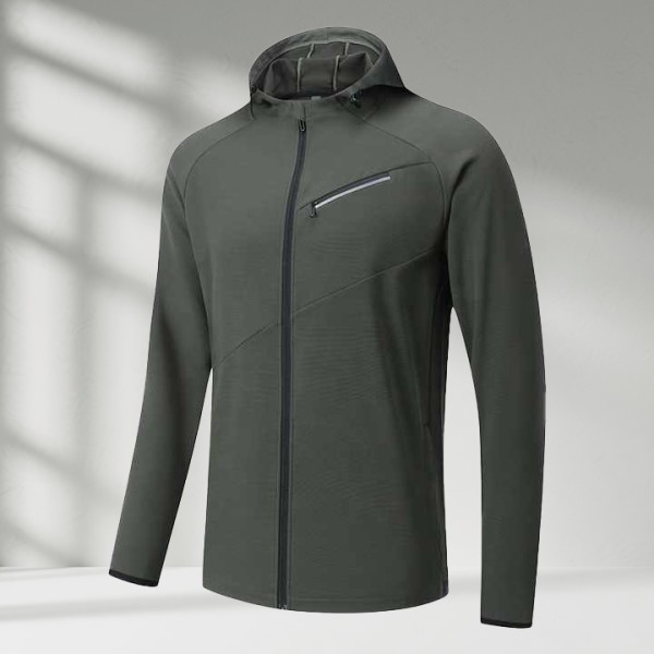 Running Set Men Long Sleeve Jacket Sportswear Tracksuit
