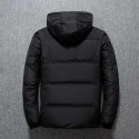 Men's Jacket, Form-fitting Outdoor Warm and Windproof Hooded Casual Jacket