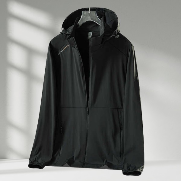 Men's All-Light Summer Outdoor Sports Coat Stand-Up Collar