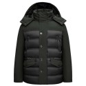 Luxury Winter Warm Down Coat Long Sleeve Bat Sleeve