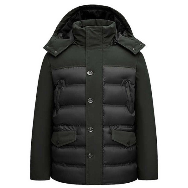 Luxury Winter Warm Down Coat Long Sleeve Bat Sleeve